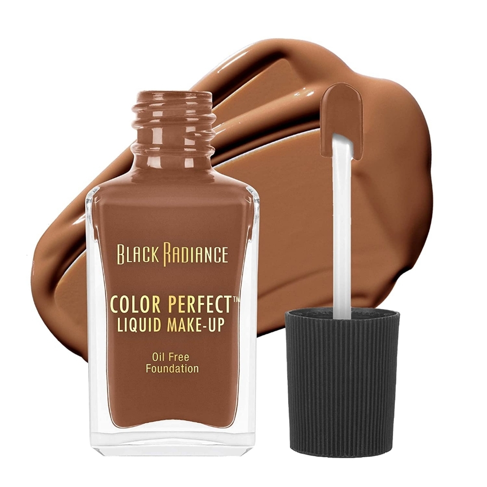 *3/15* NEW Black Radiance Color Perfect Full Coverage Foundation Makeup Brownie